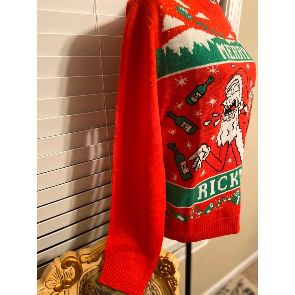 NWT Rick and Morty ugly sweaters S-XL-2XL unisex - Picture 3 of 8